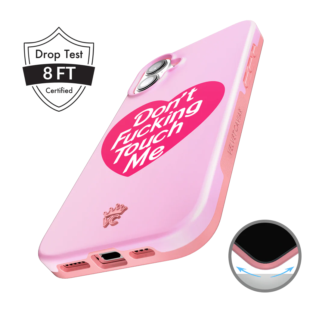 Don't F Touch Me iPhone Case - Image 142