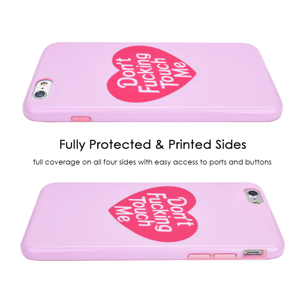 Don't F Touch Me iPhone Case - Image 27