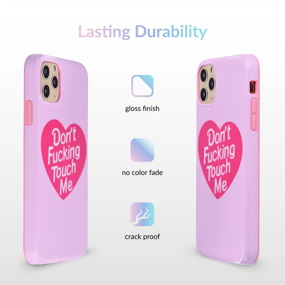 Don't F Touch Me iPhone Case - Image 56
