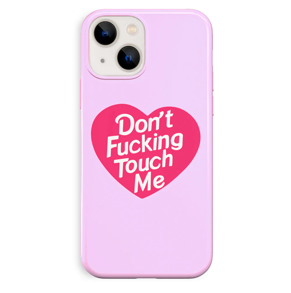 Don't F Touch Me iPhone Case - Image 78