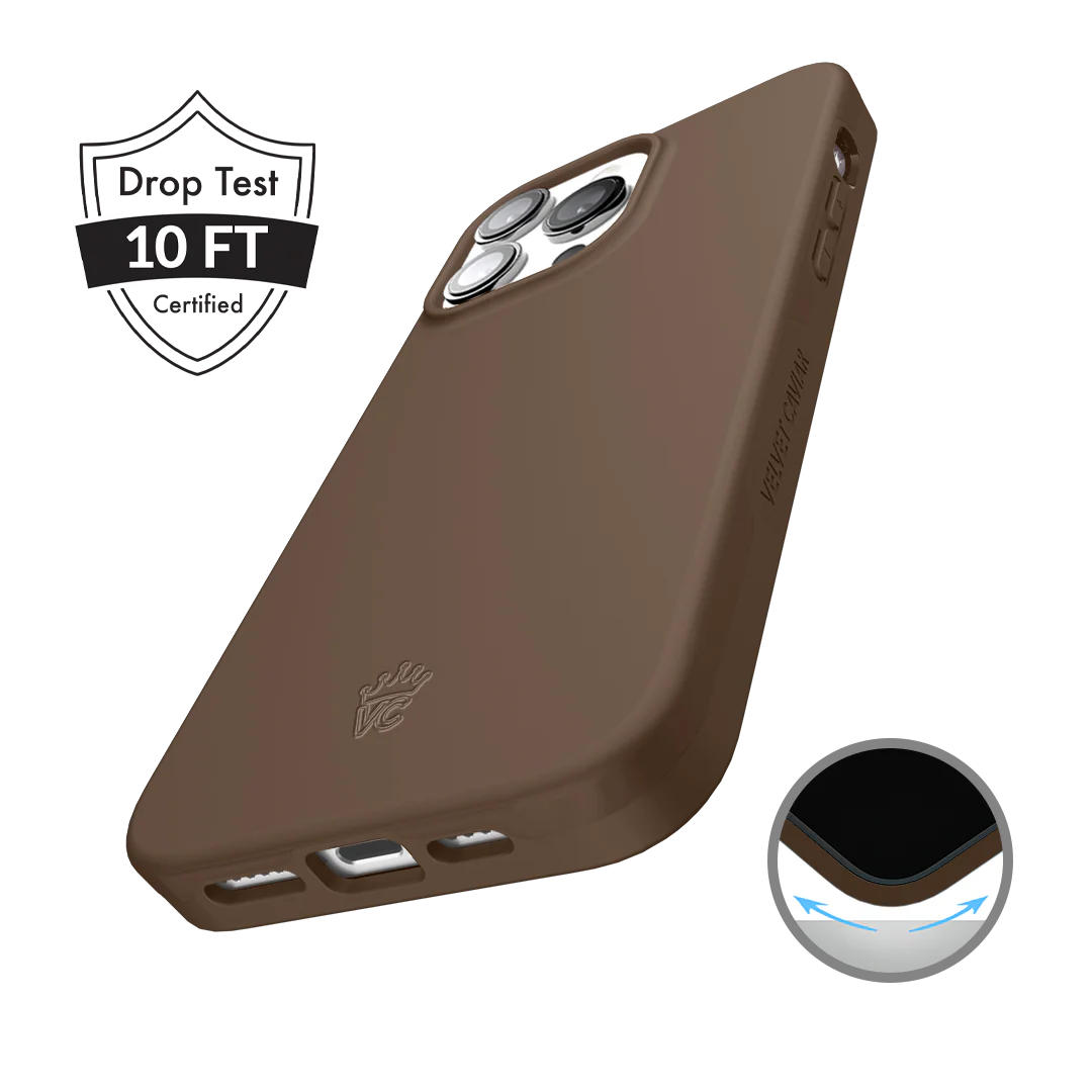 Espresso Brown iPhone Case - Image 110