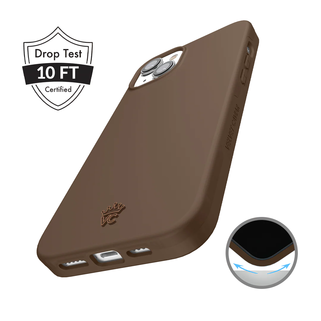 Espresso Brown iPhone Case - Image 33