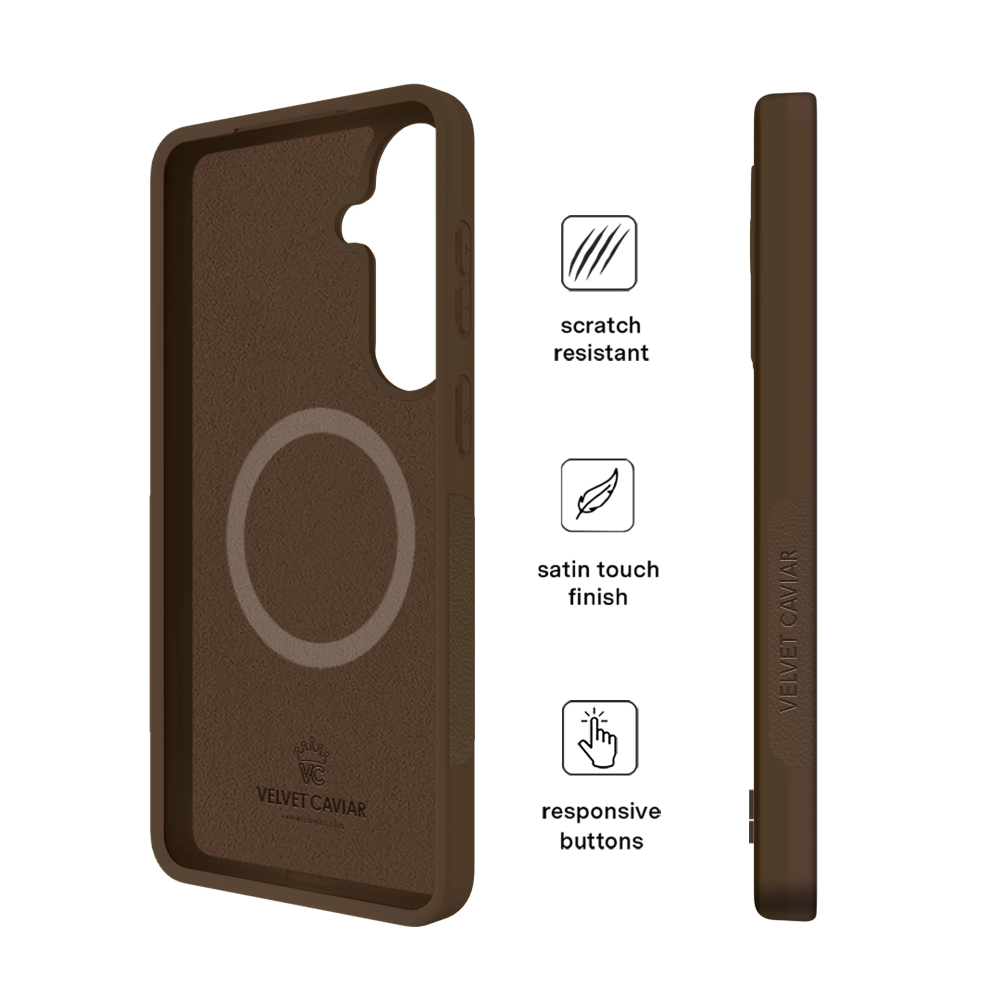 Espresso Brown Samsung Case - Image 65