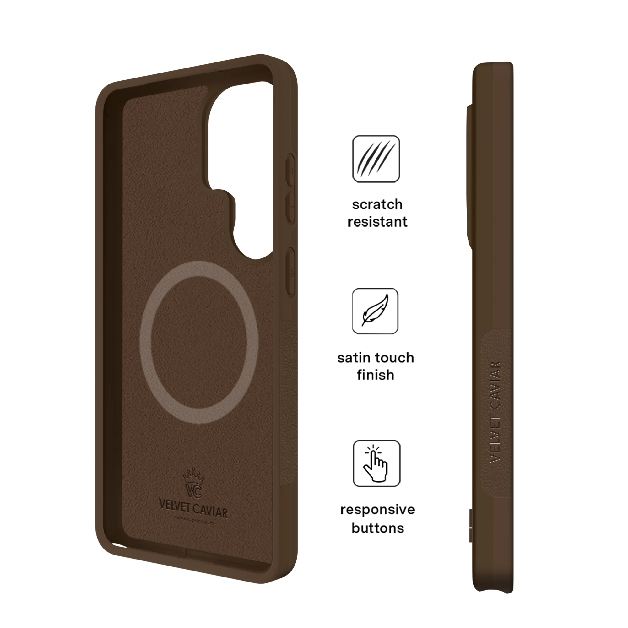 Espresso Brown Samsung Case - Image 70