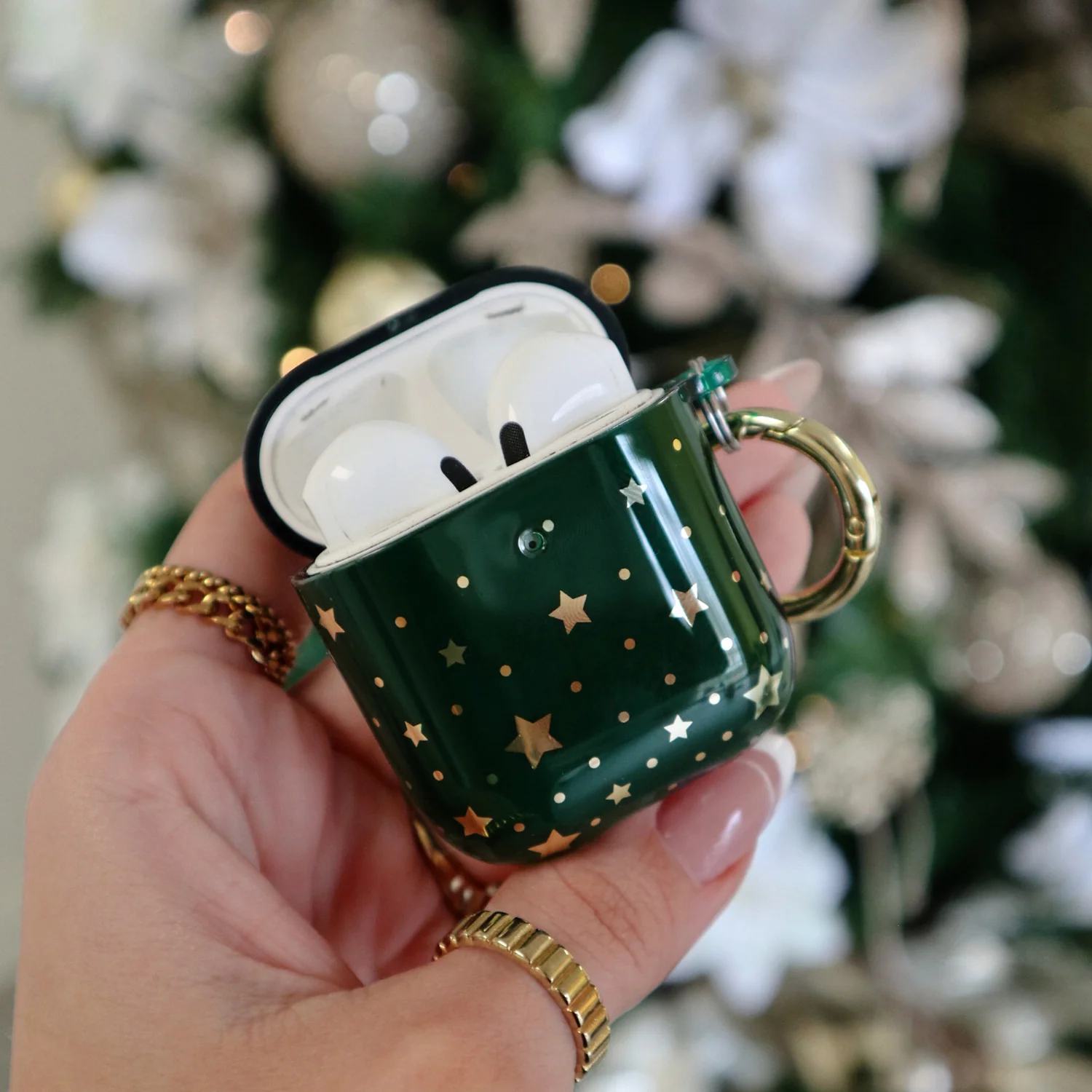 Evergreen Stars AirPod Case - Image 2