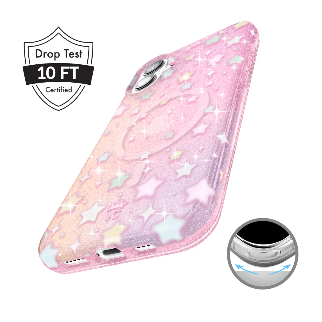 Falling Star Glitter iPhone Case - Image 4