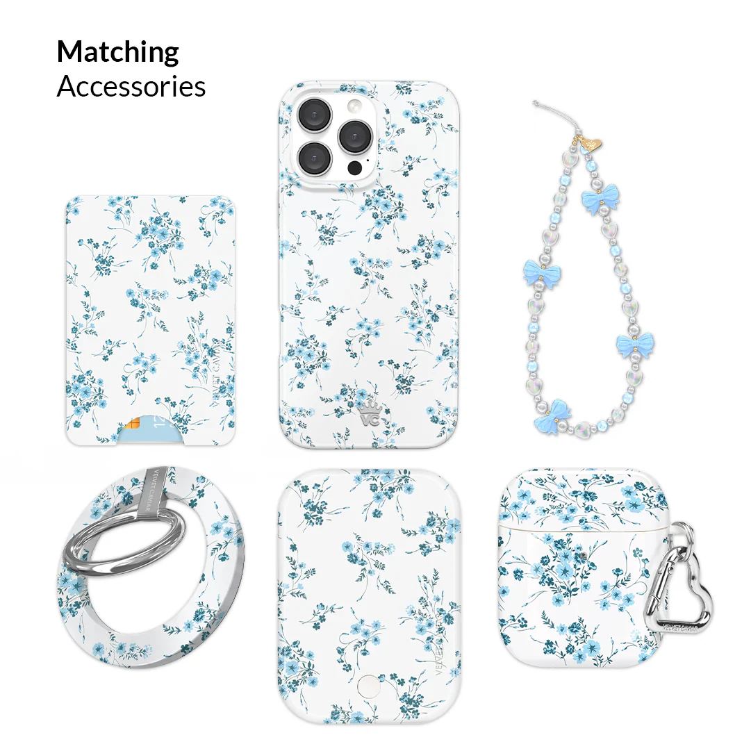 French Blue Floral MacBook Case - Image 23
