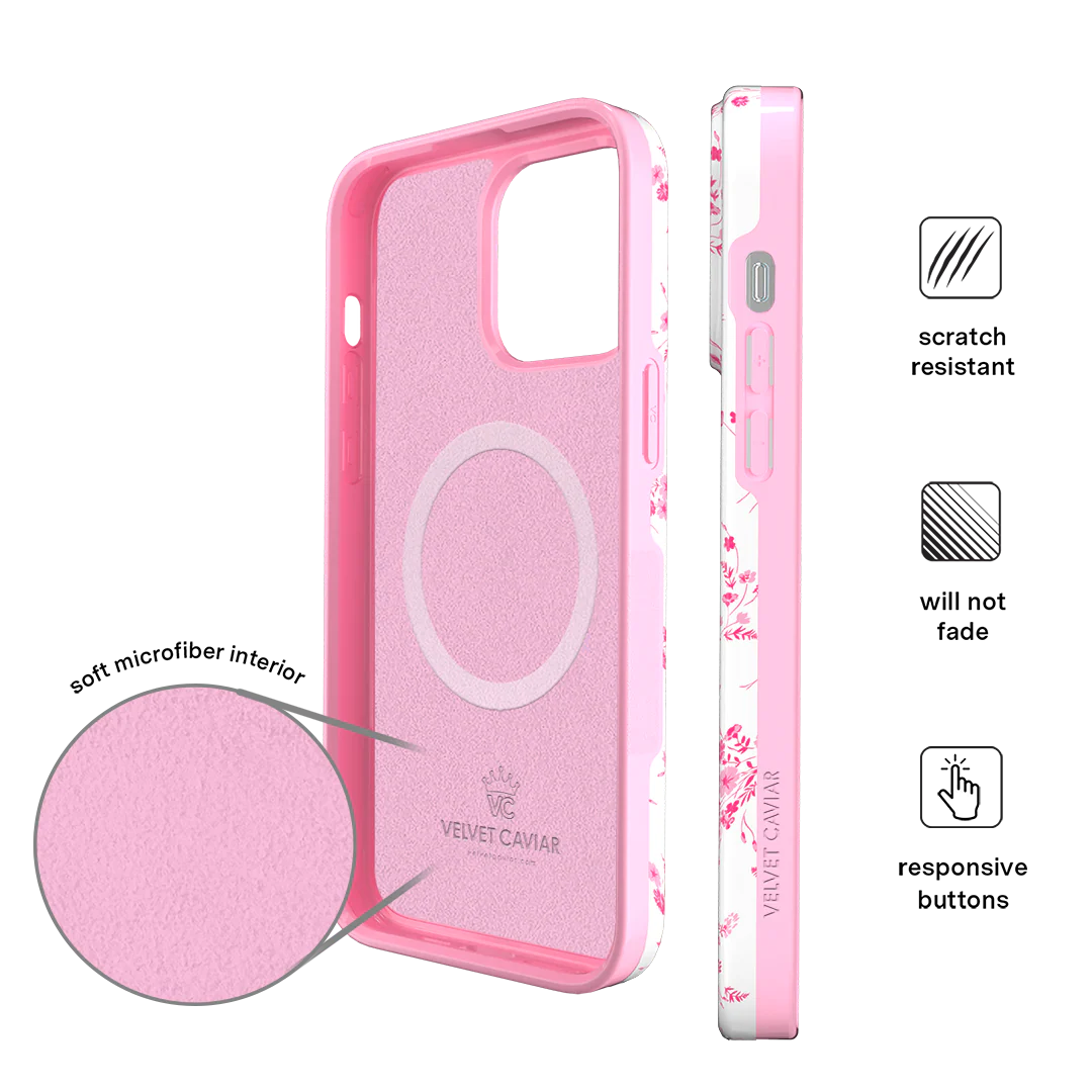 French Rose Floral iPhone Case - Image 45