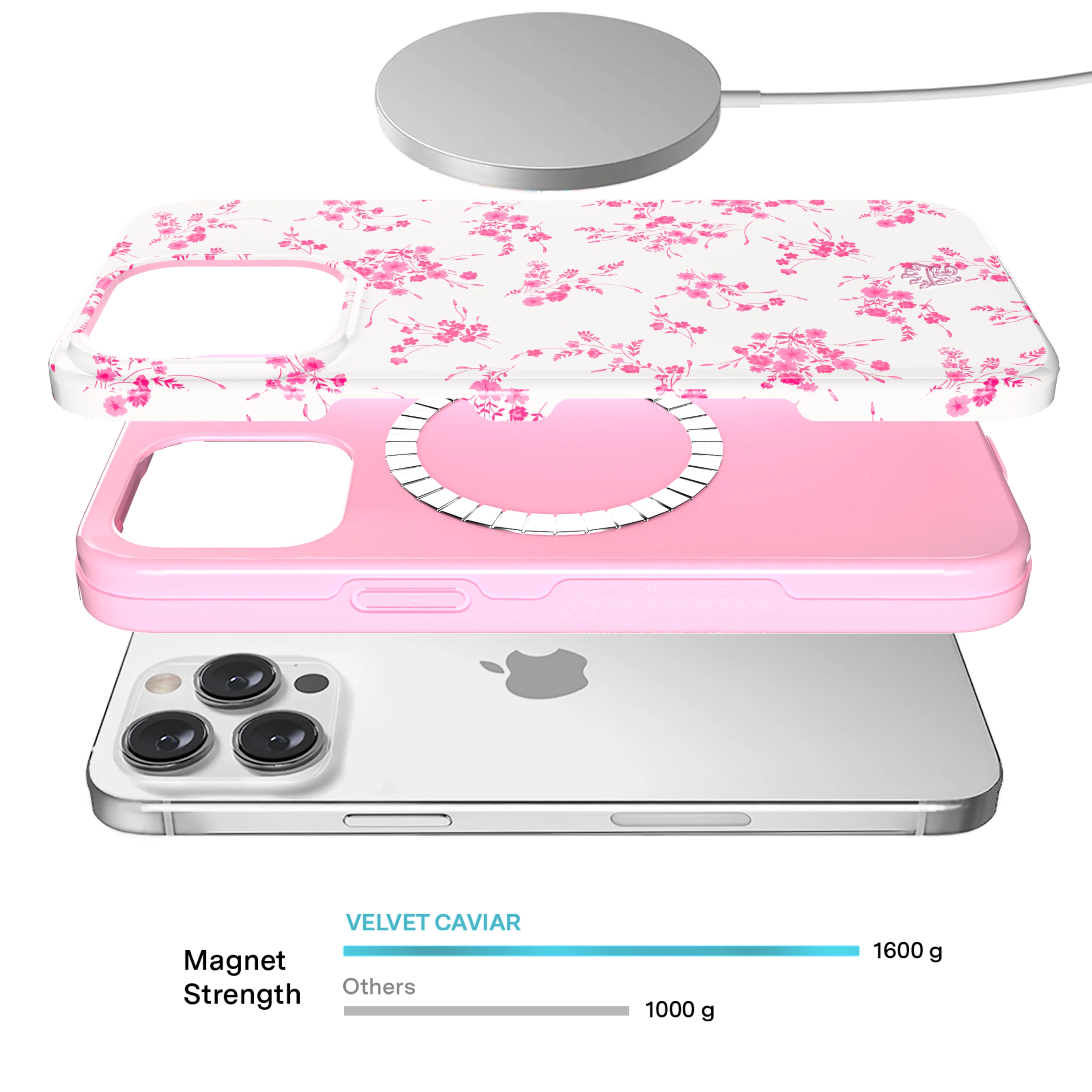French Rose Floral iPhone Case - Image 48