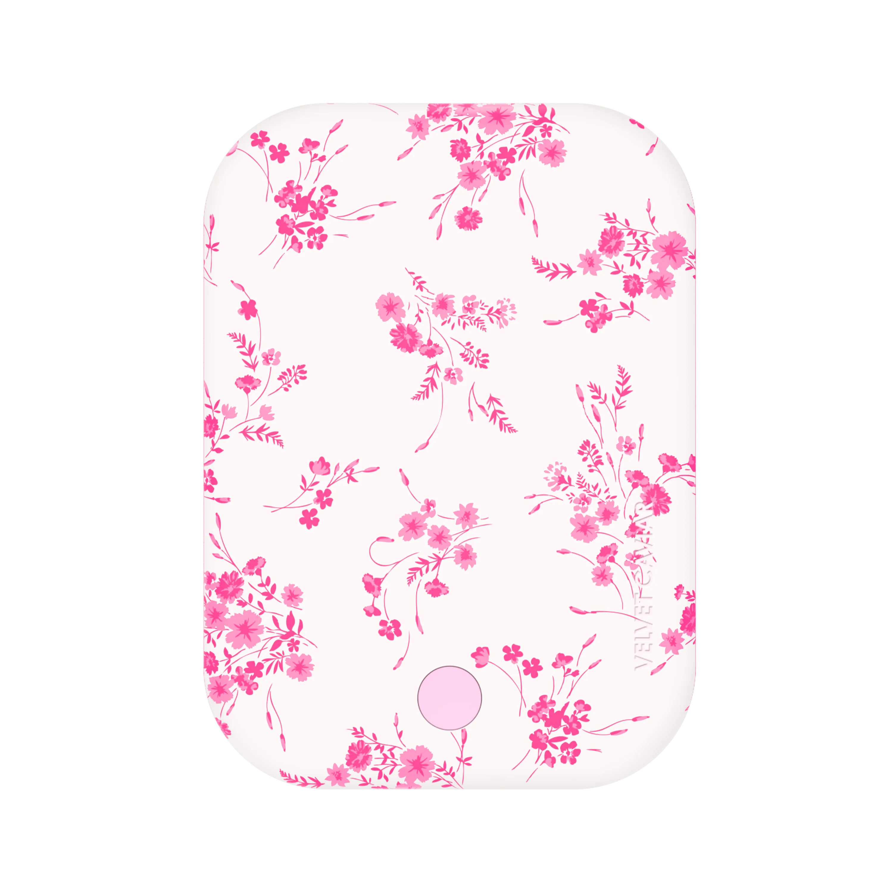 French Rose Floral MagSafe Battery Power Pack