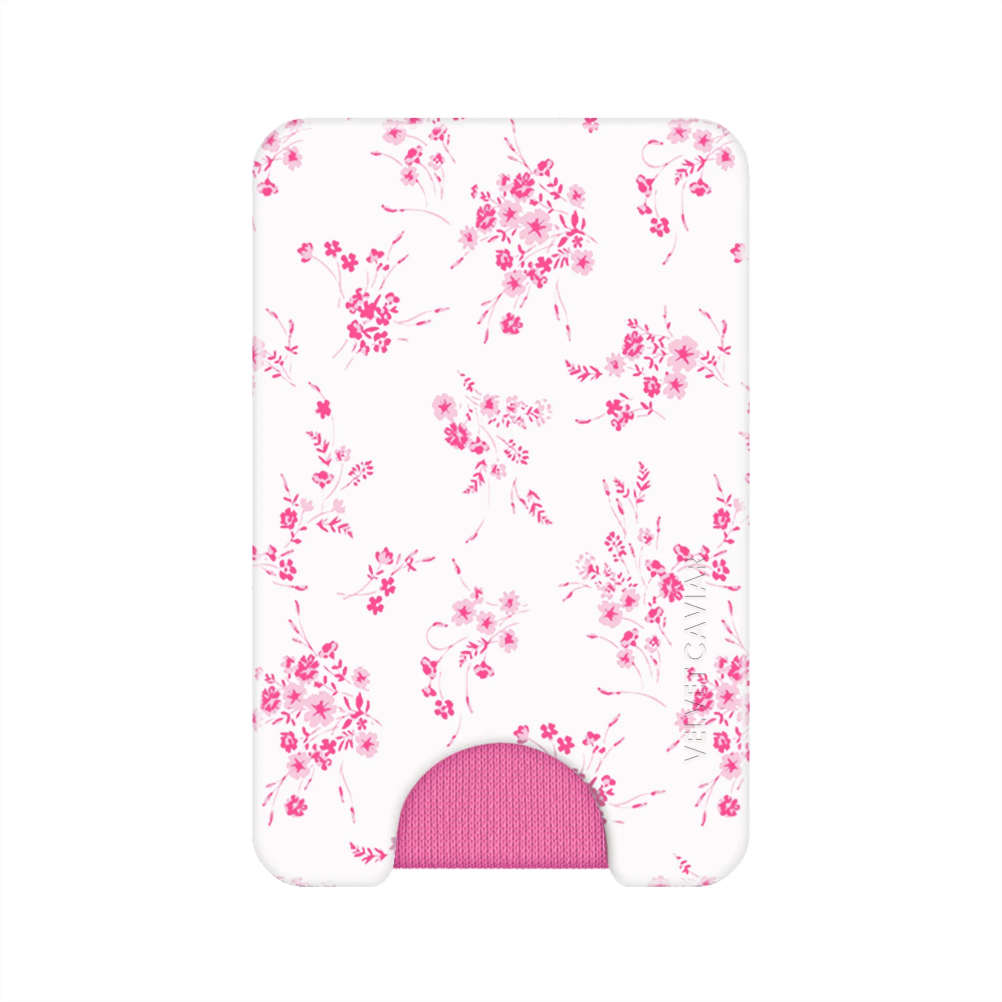 French Rose Floral MagSafe Wallet
