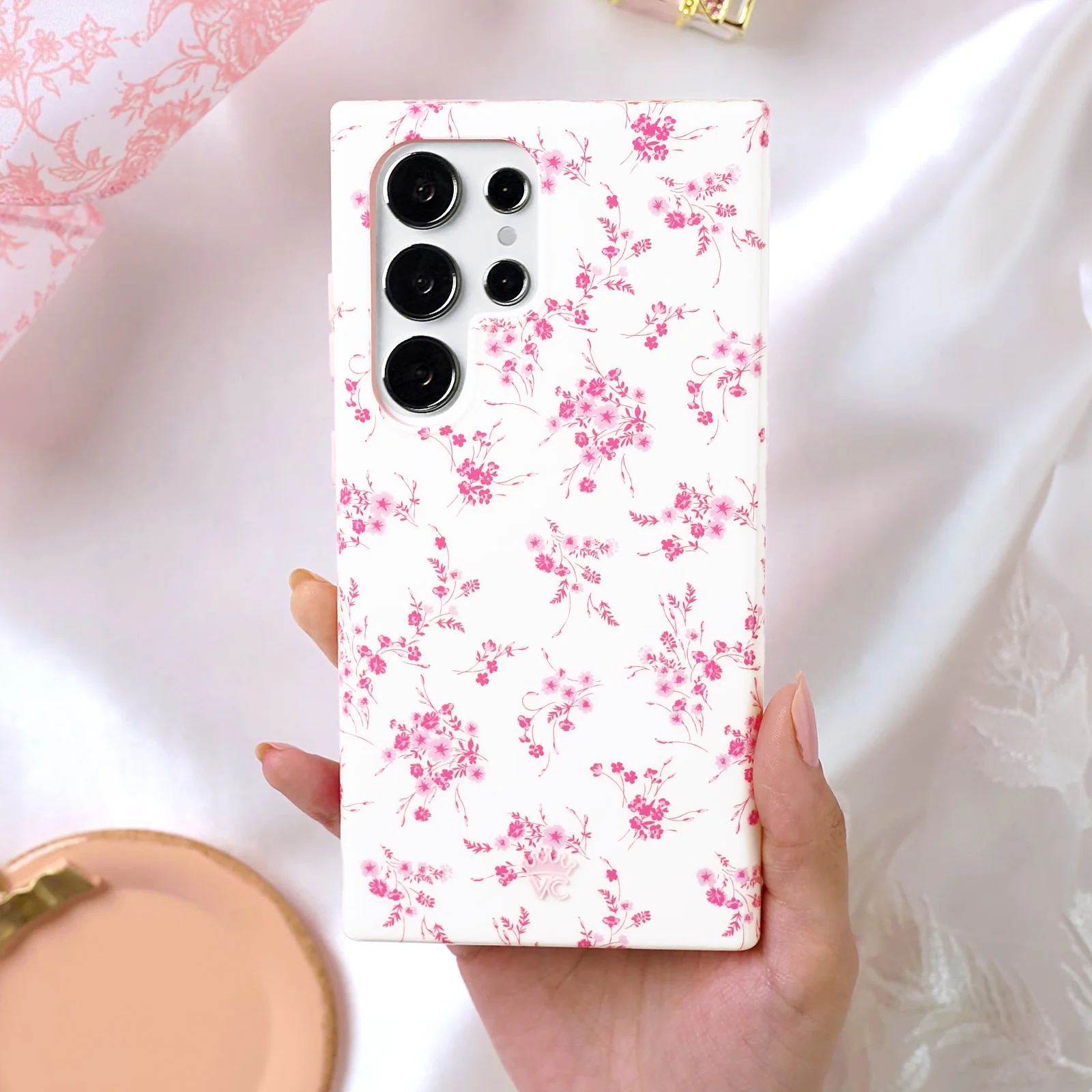French Rose Floral Samsung Case - Image 2