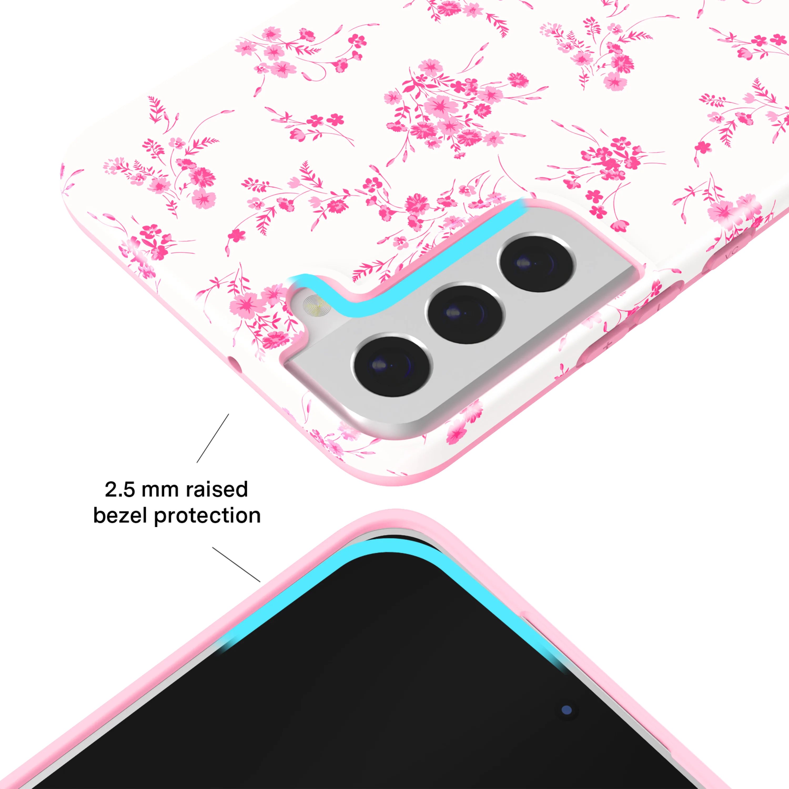 French Rose Floral Samsung Case - Image 65