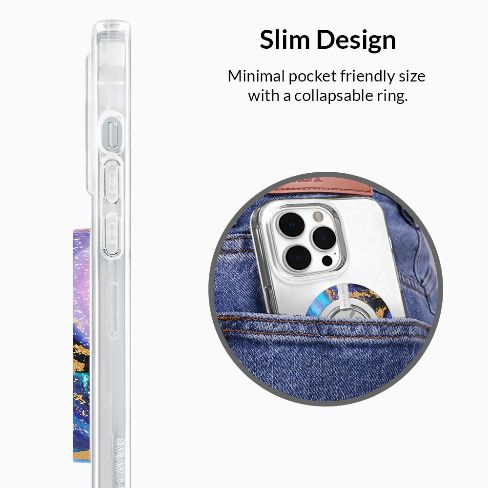 Galaxy Glitter MagSafe Grip Ring - Image 6
