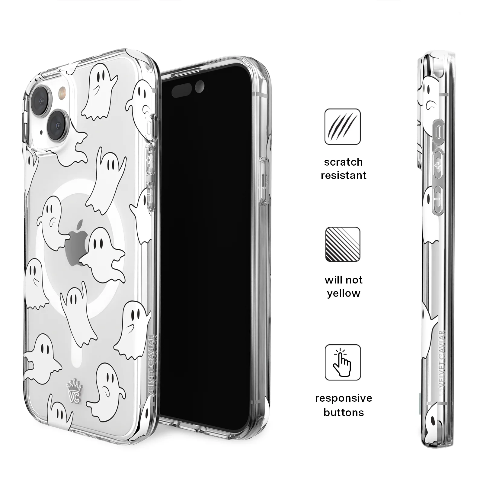 Ghosted Clear iPhone Case - Image 106