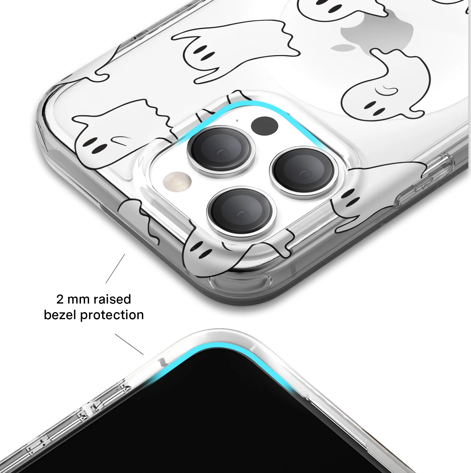 Ghosted Clear iPhone Case - Image 113