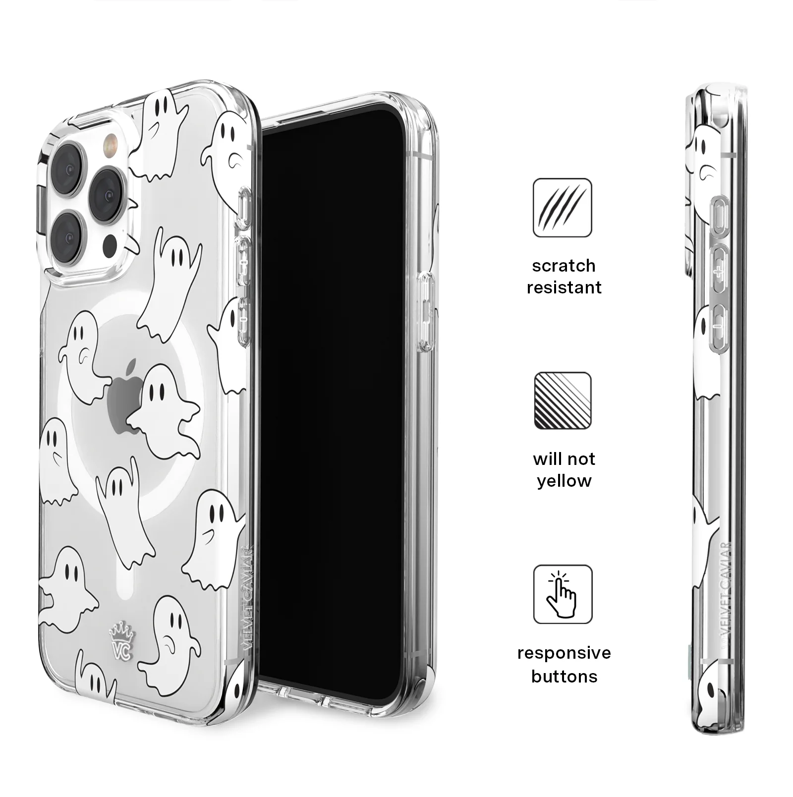 Ghosted Clear iPhone Case - Image 116