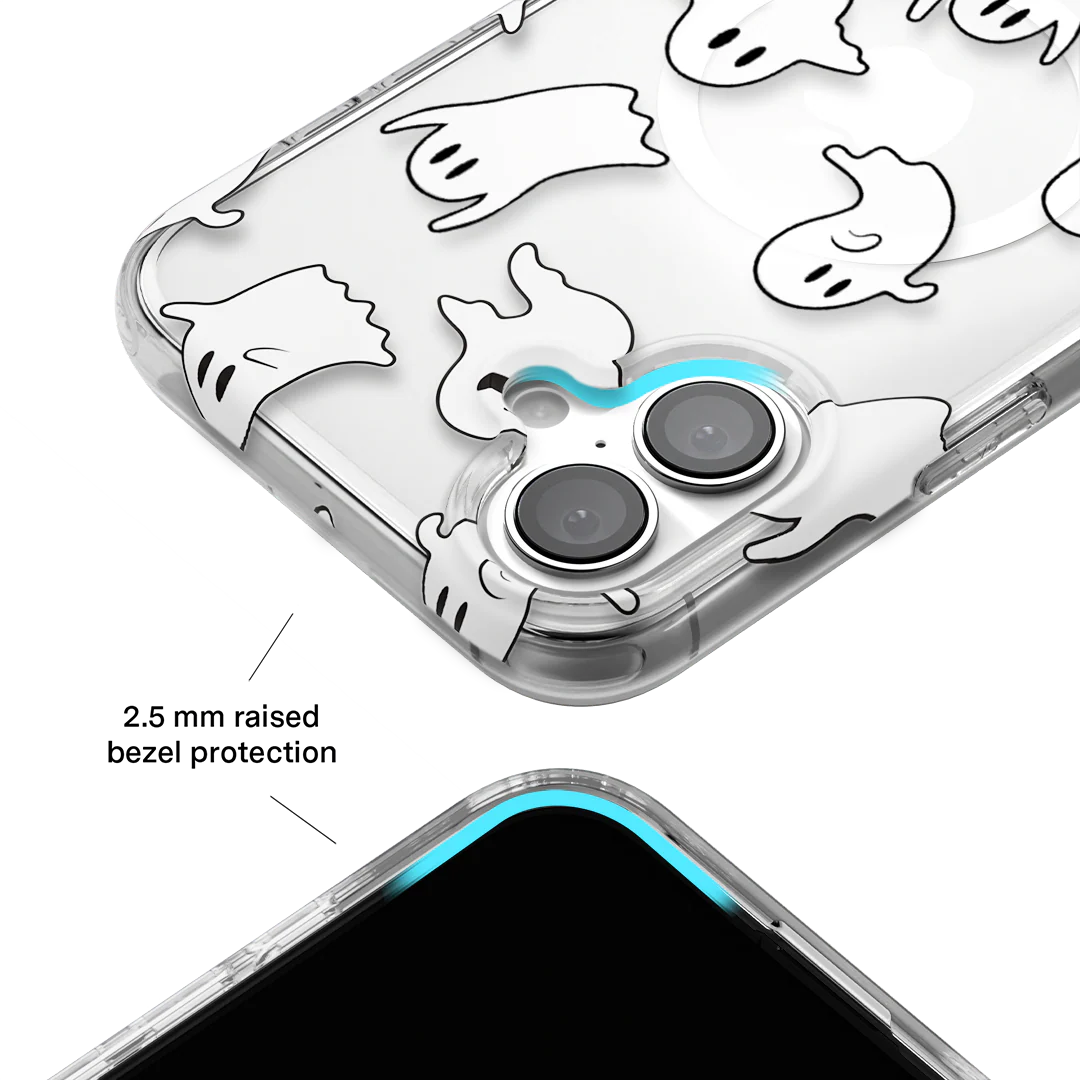 Ghosted Clear iPhone Case - Image 128