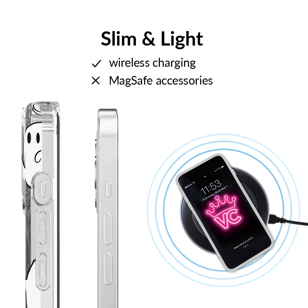 Ghosted Clear iPhone Case - Image 86