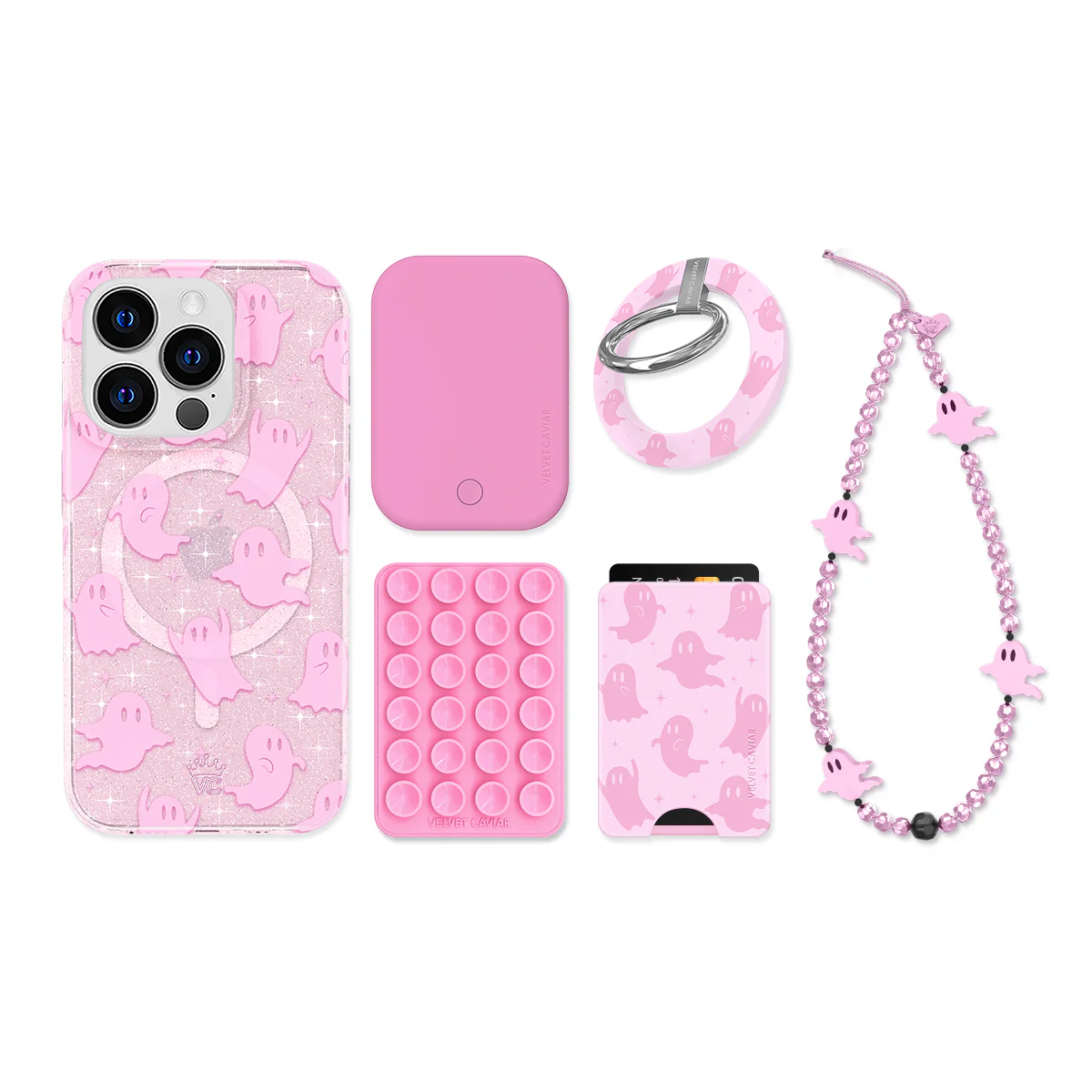 Ghosted Pink iPhone Bundle Set - Image 21