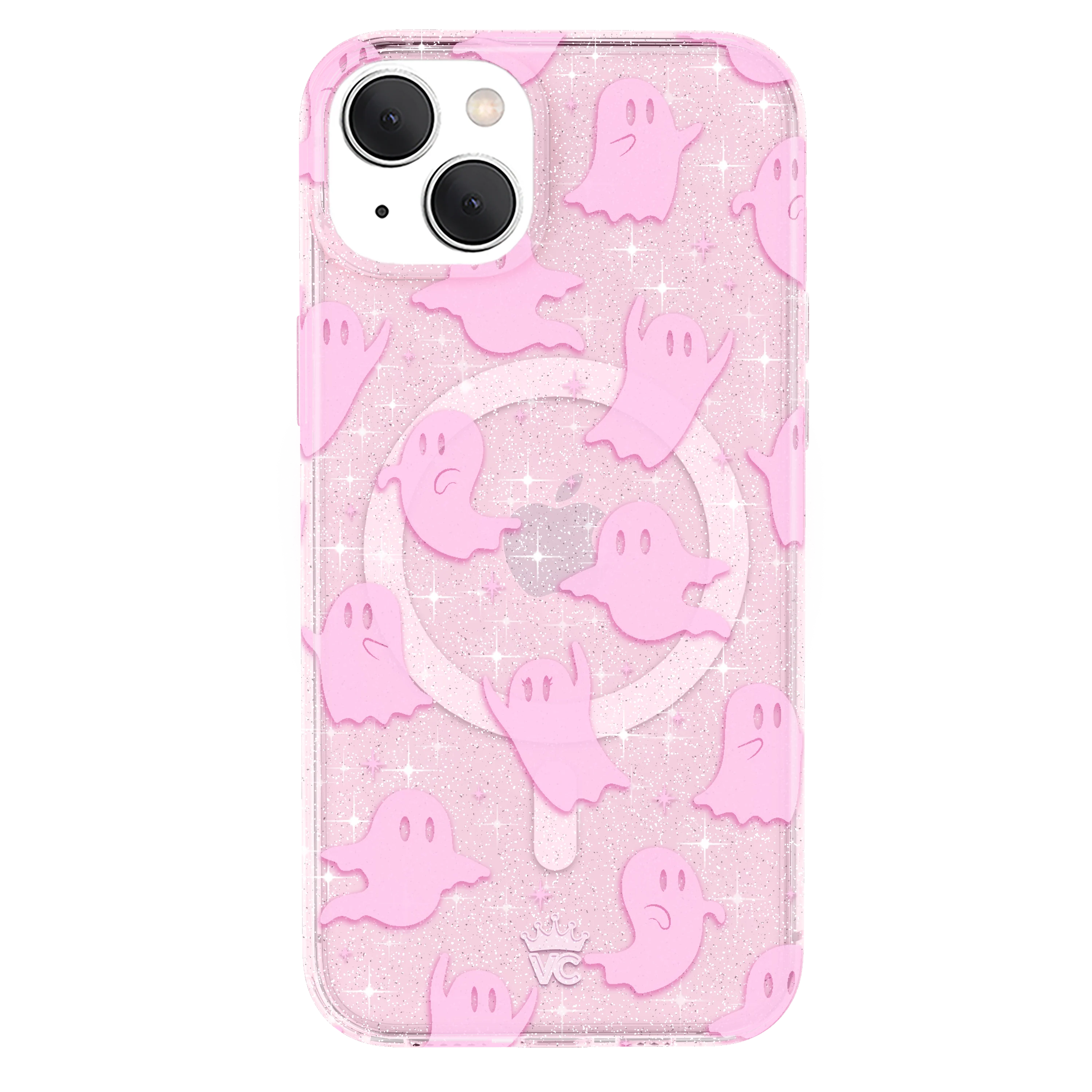 Ghosted Pink Glitter iPhone Case - Image 16
