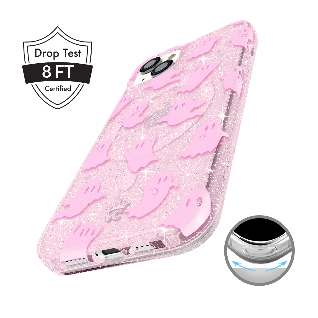 Ghosted Pink Glitter iPhone Case - Image 19