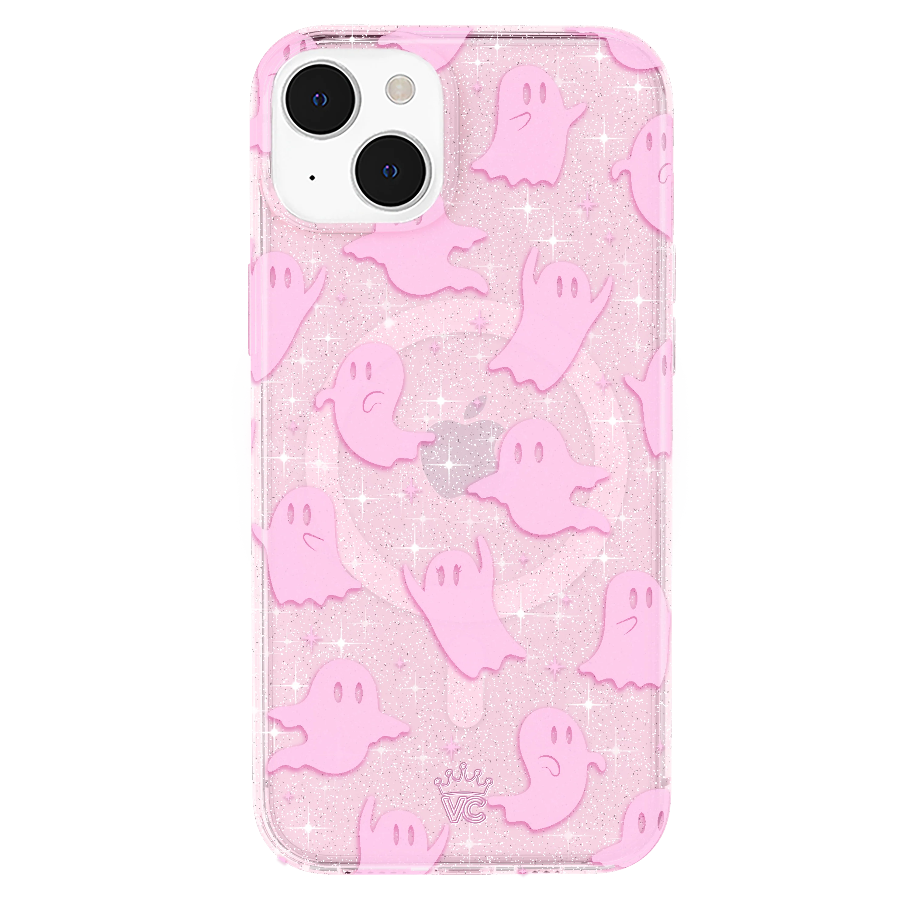 Ghosted Pink Glitter iPhone Case - Image 31