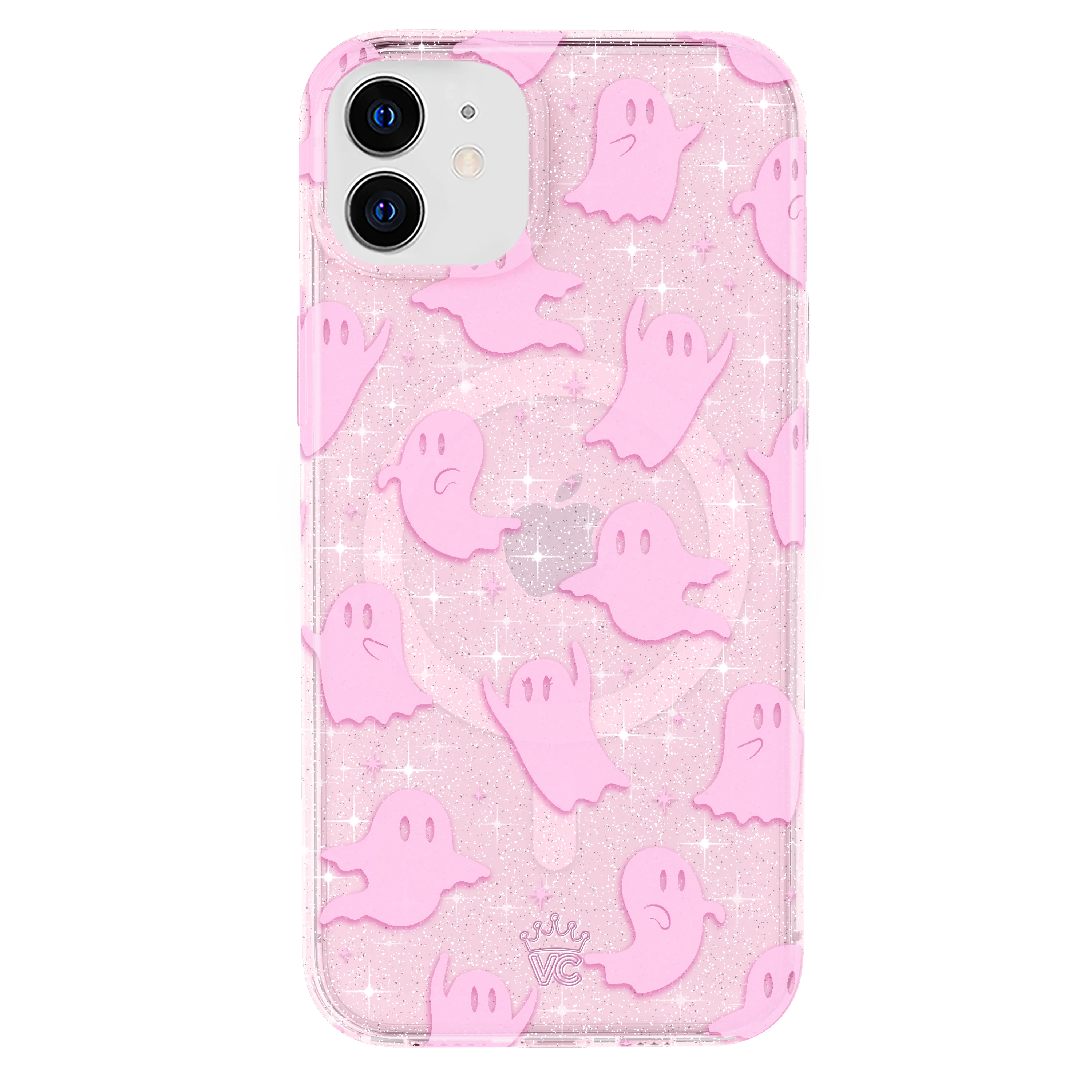 Ghosted Pink Glitter iPhone Case - Image 71