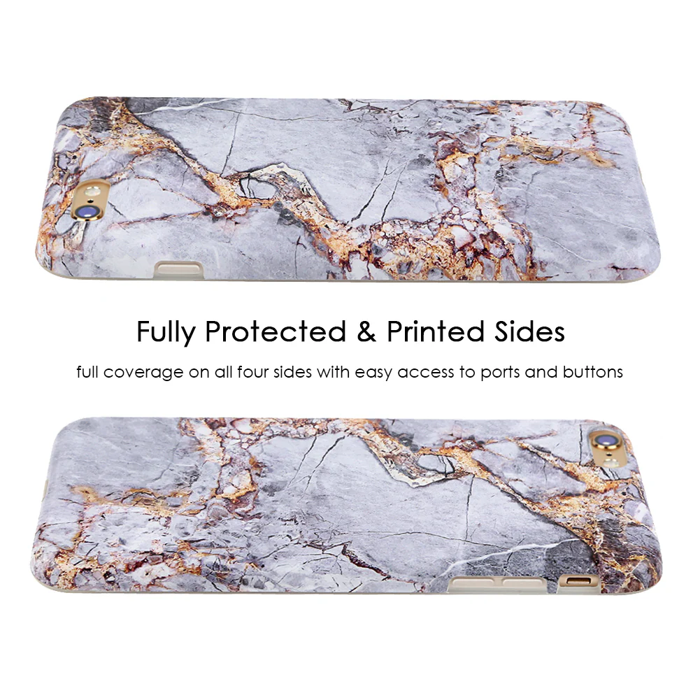 Gray & Gold Marble iPhone Case - Image 40