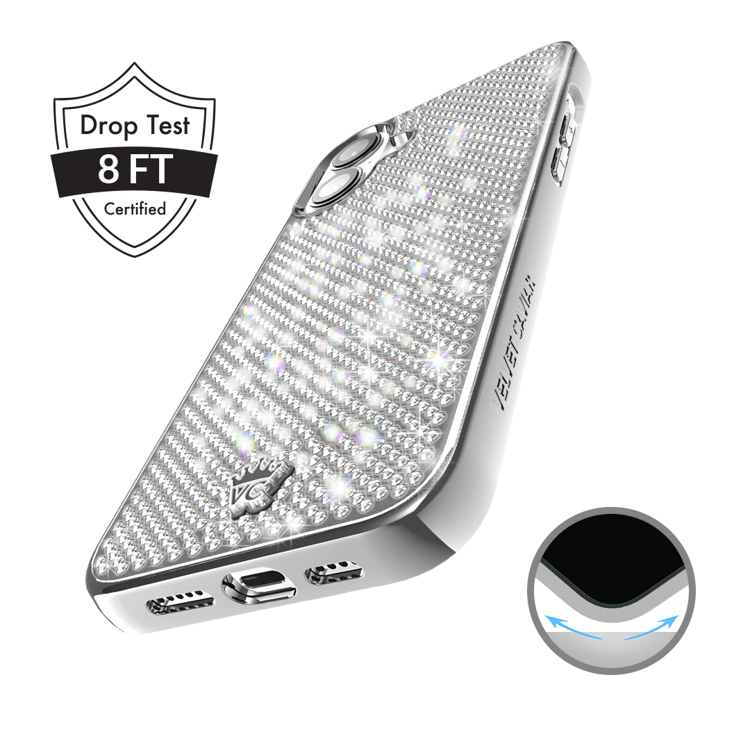 Chrome Caviar Crystals iPhone Case - Image 19