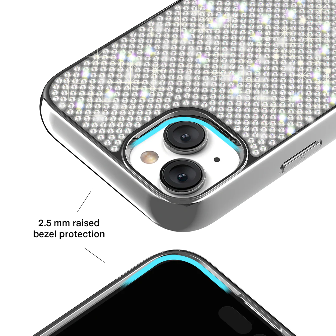 Chrome Caviar Crystals iPhone Case - Image 48