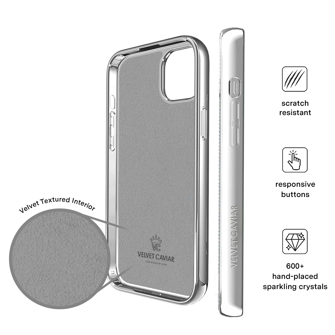 Chrome Caviar Crystals iPhone Case - Image 55