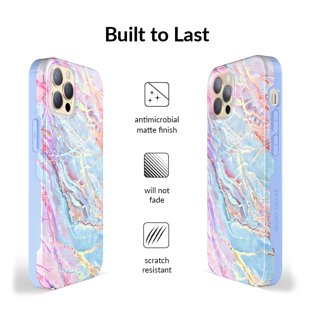 Holo Moonstone Marble iPhone Case - Image 105