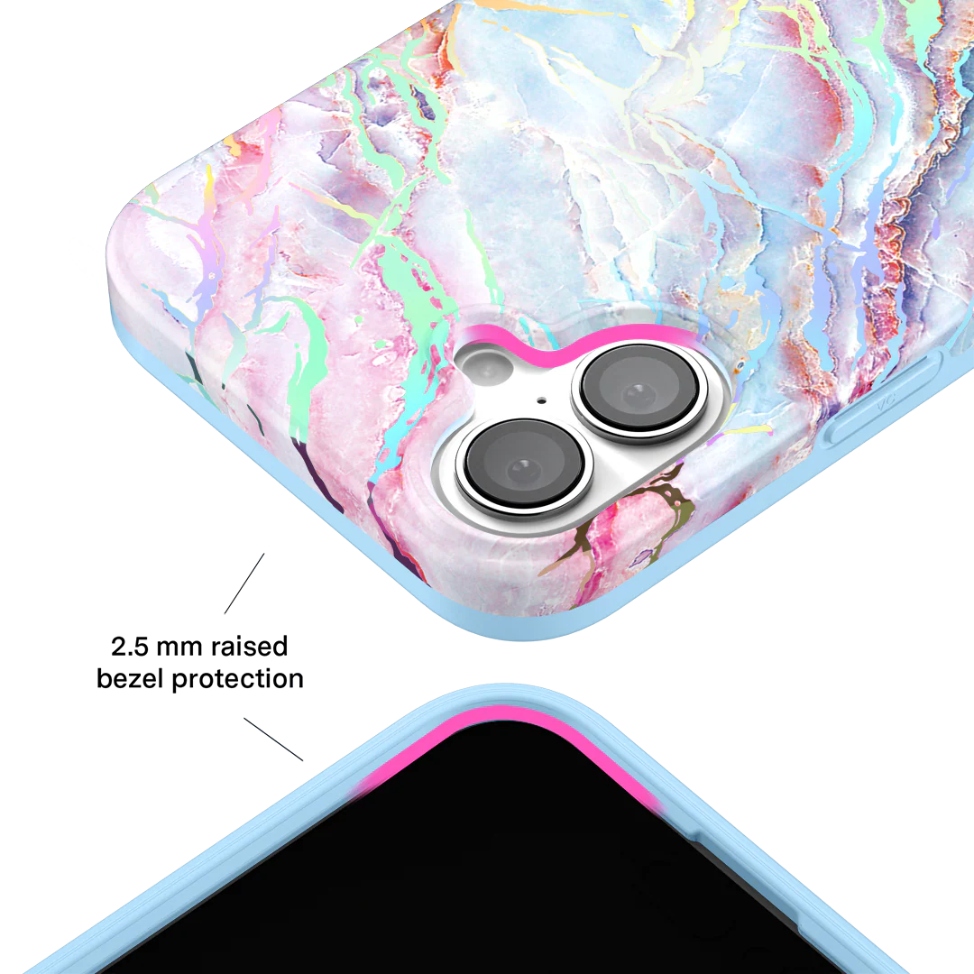 Holo Moonstone Marble iPhone Case - Image 159