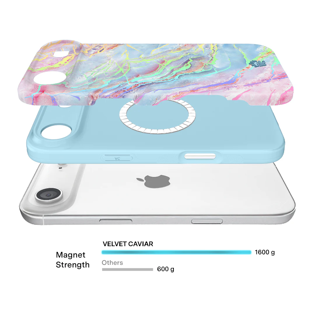 Holo Moonstone Marble iPhone Case - Image 171