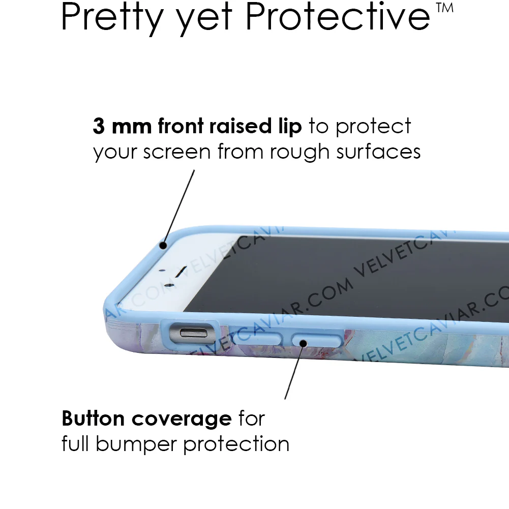 Holo Moonstone Marble iPhone Case - Image 32