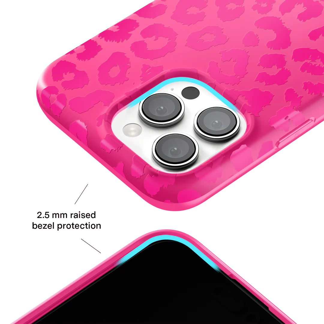 Even Hotter Pink Leopard iPhone Case - Image 2