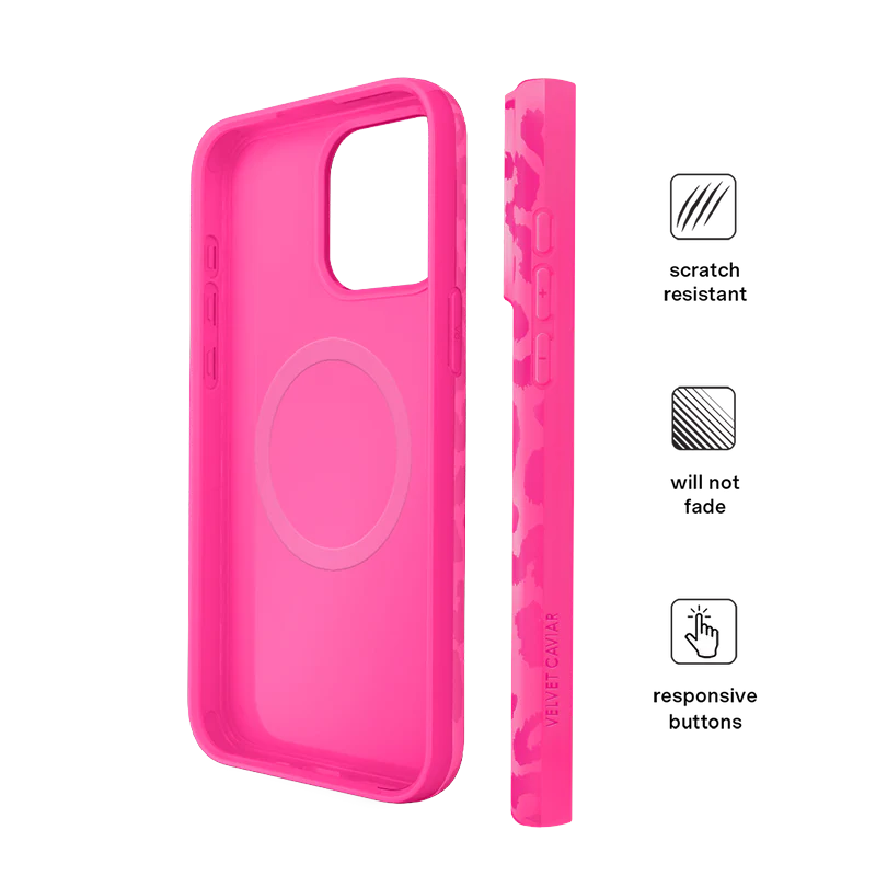 Even Hotter Pink Leopard iPhone Case - Image 70