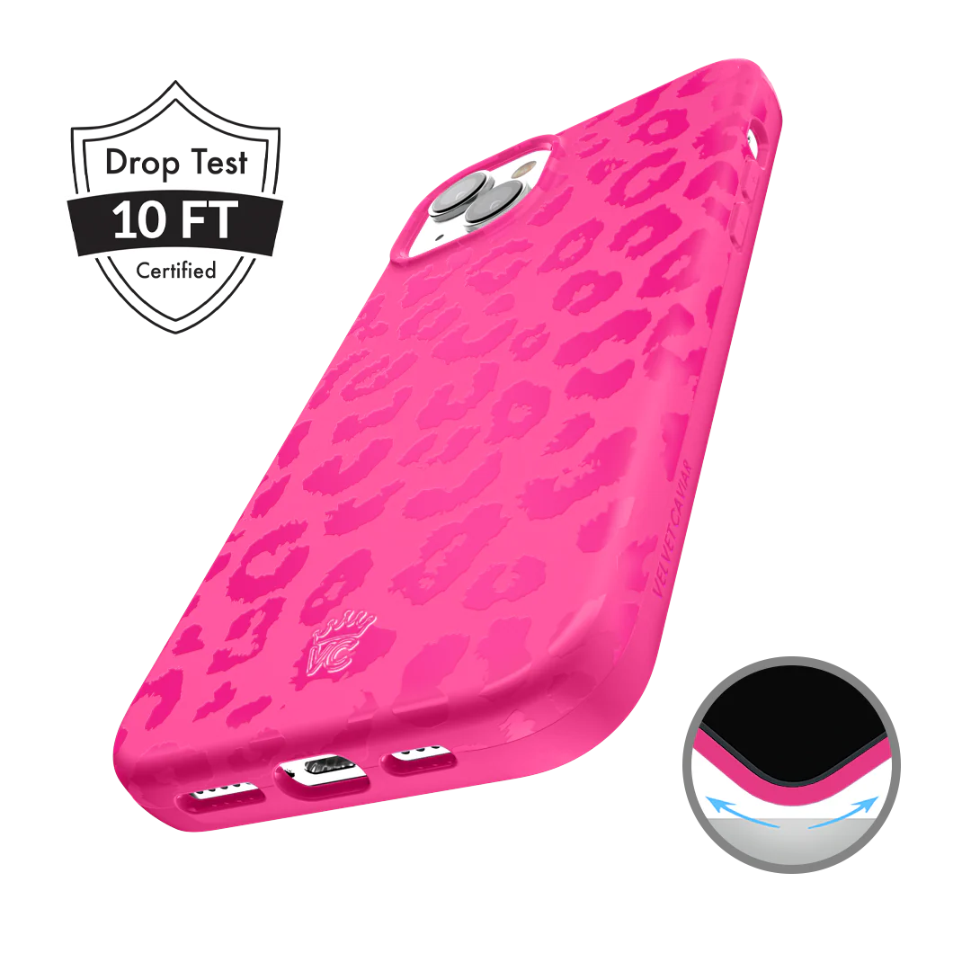 Even Hotter Pink Leopard iPhone Case - Image 79