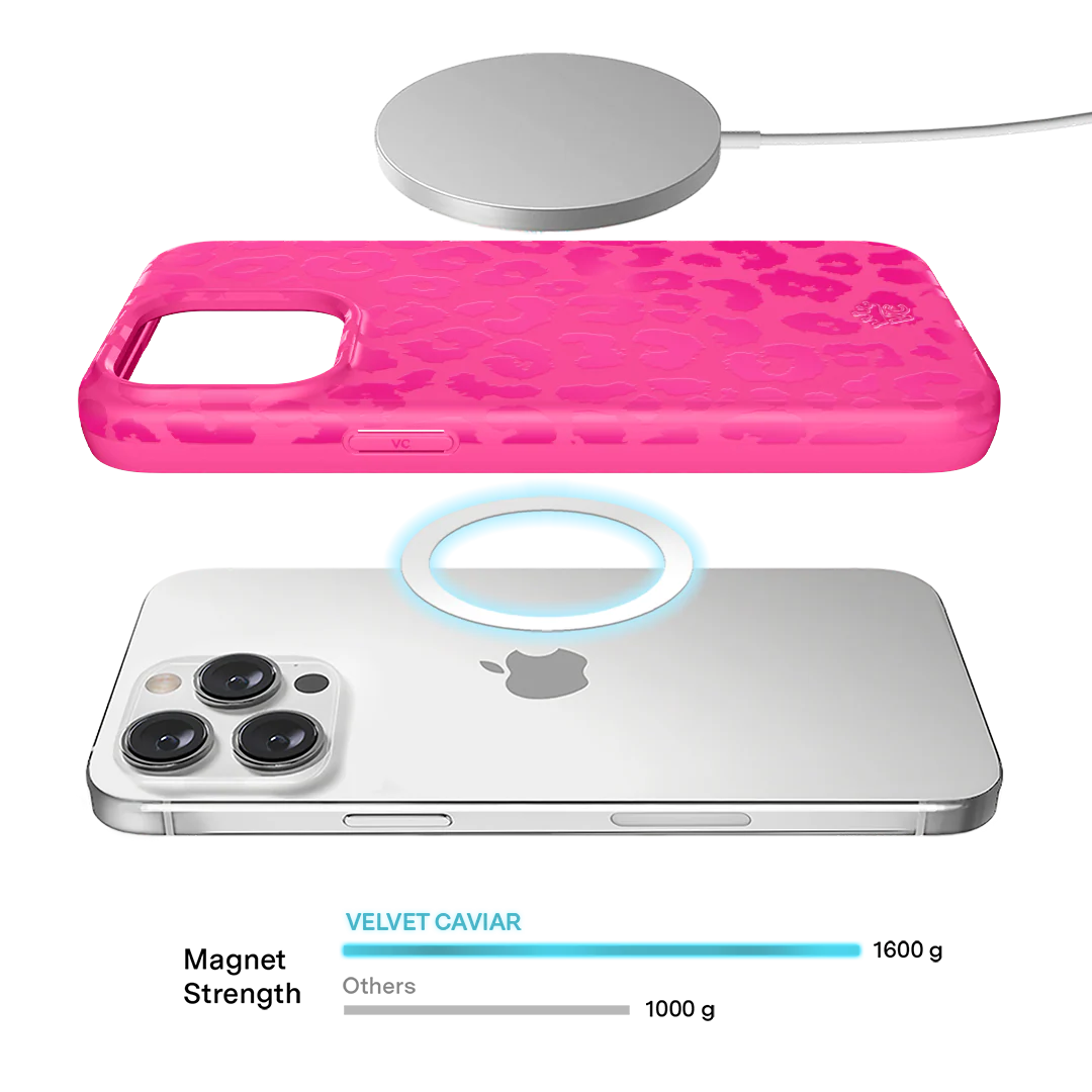 Even Hotter Pink Leopard iPhone Case - Image 83