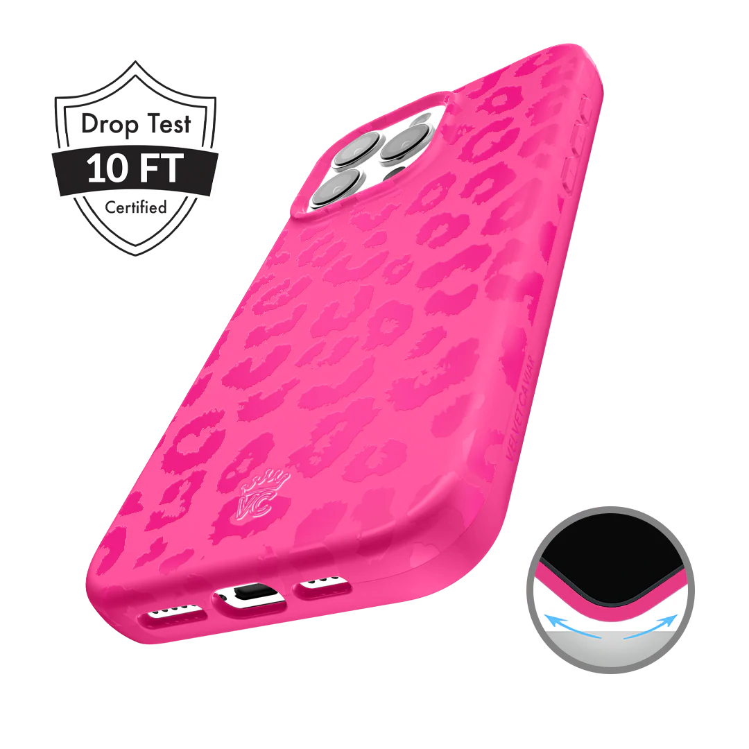 Even Hotter Pink Leopard iPhone Case - Image 84