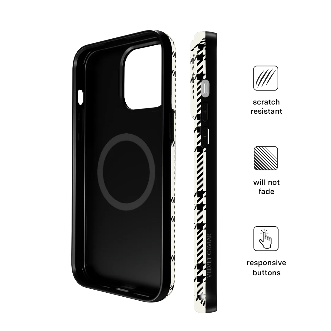 Houndstooth Sweater iPhone Case - Image 60
