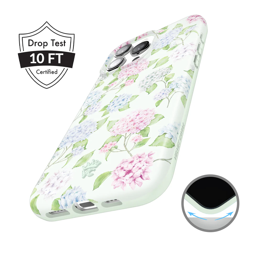 Hydrangea Floral iPhone Case - Image 14