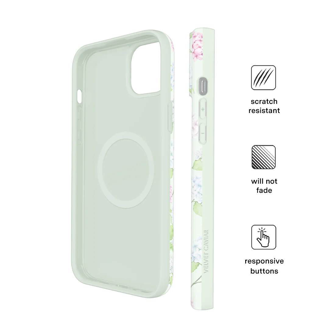 Hydrangea Floral iPhone Case - Image 45