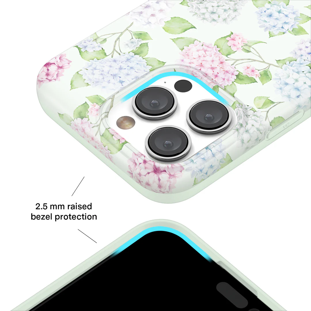 Hydrangea Floral iPhone Case - Image 47