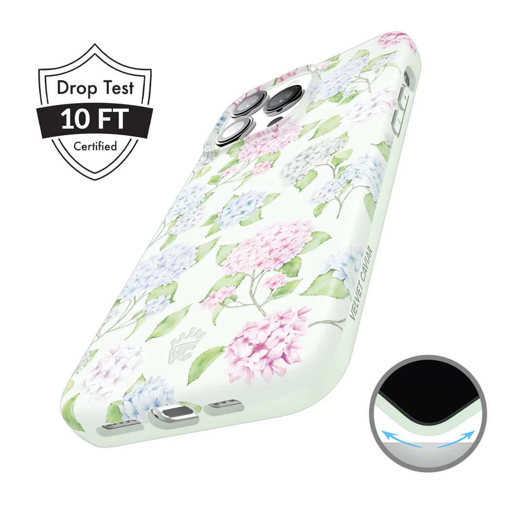 Hydrangea Floral iPhone Case - Image 54