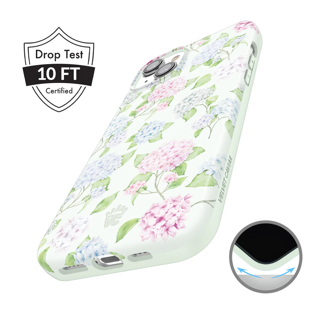 Hydrangea Floral iPhone Case - Image 59