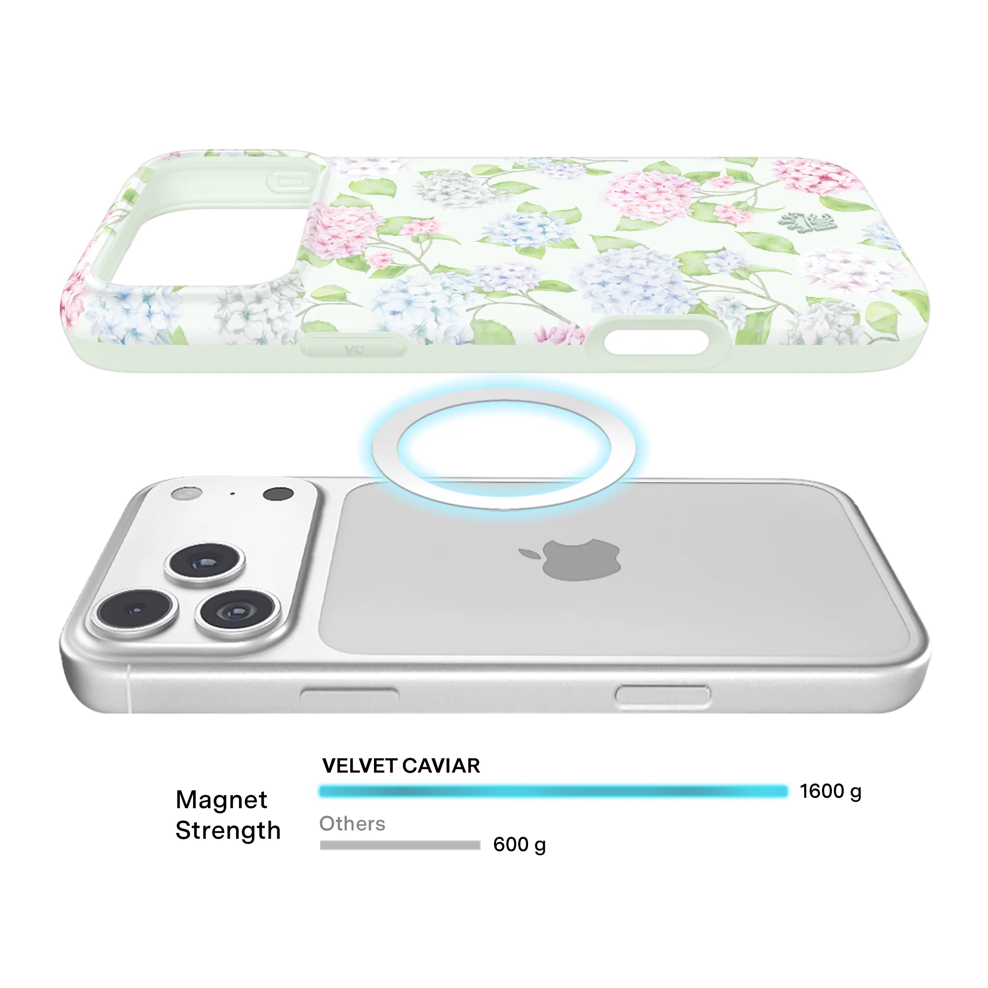 Hydrangea Floral iPhone Case - Image 89