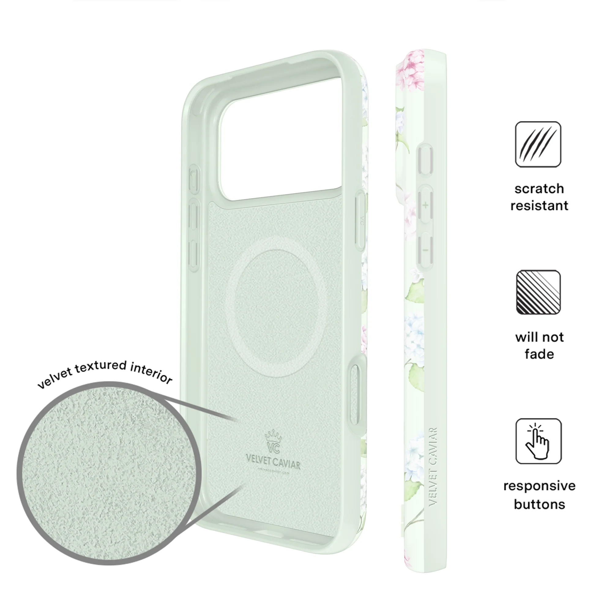 Hydrangea Floral iPhone Case - Image 90