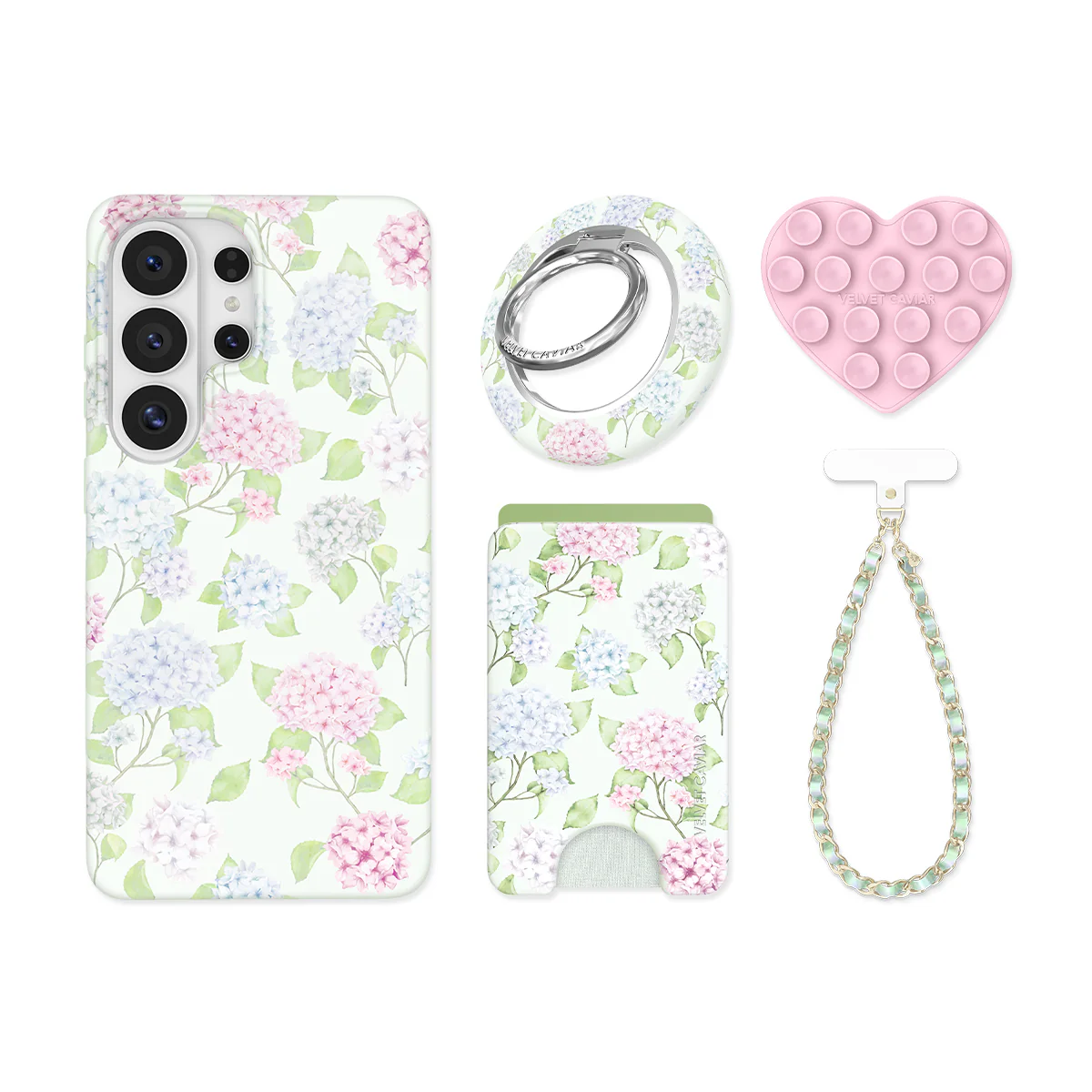 Hydrangea Floral Samsung Bundle Set - Image 3